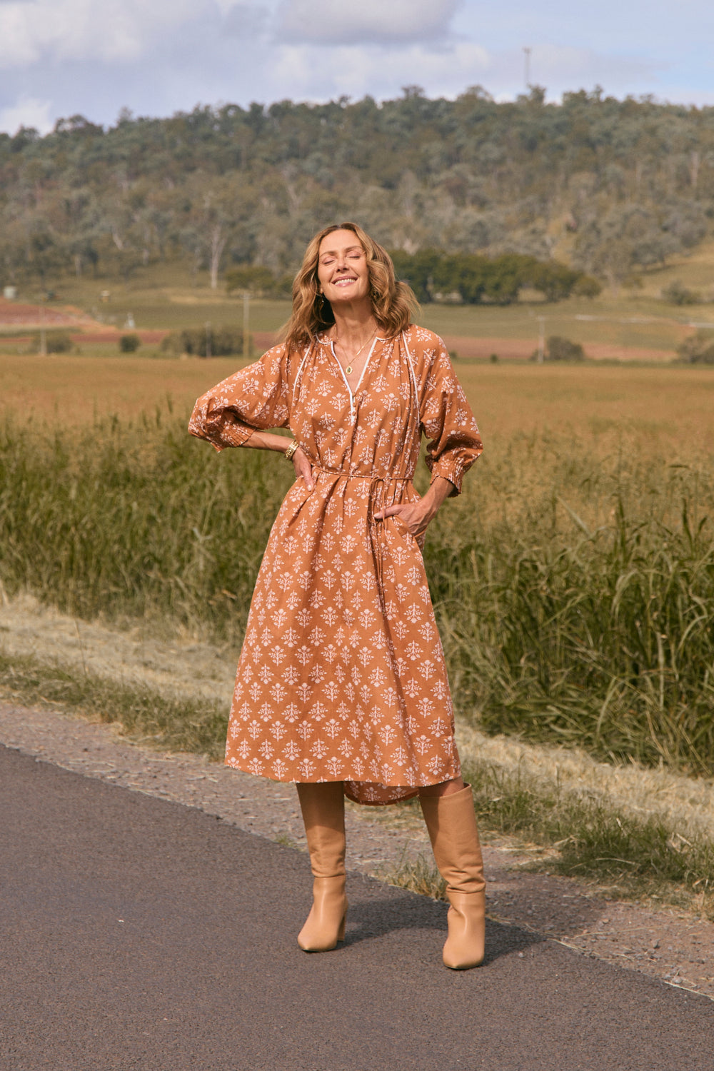 Robin Tunic Dress in Millefiori