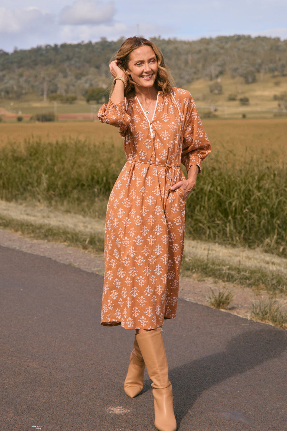 Robin Tunic Dress in Millefiori