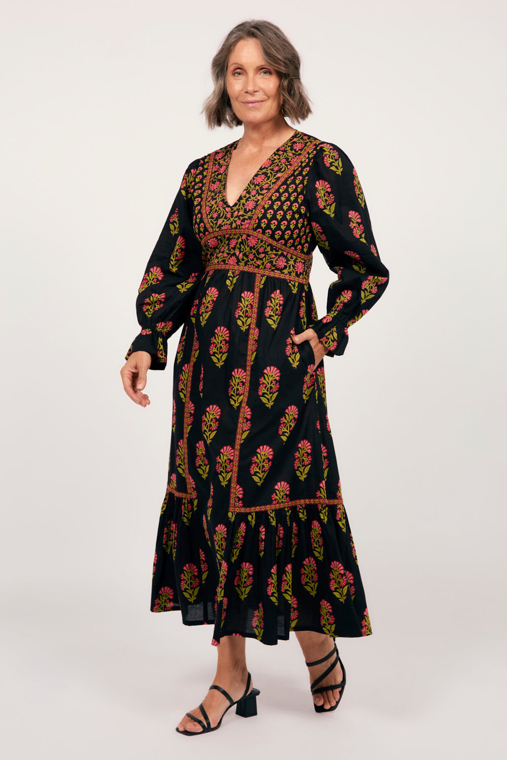 Aurora Maxi Dress in Kashmir