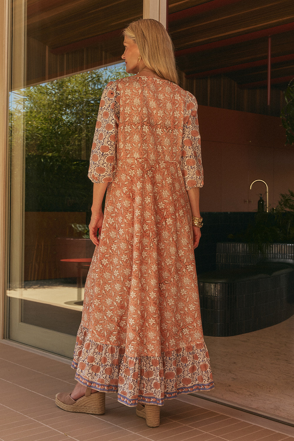 Bonnie Umbrella Dress in Heritage