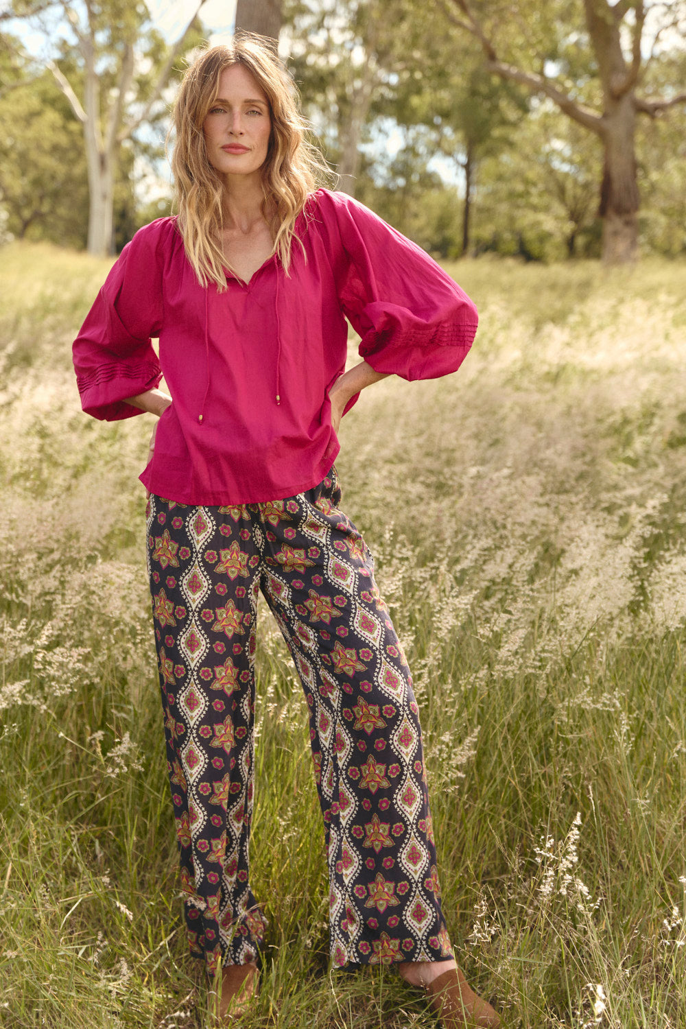 Breezy Relaxed Pant in Veloura