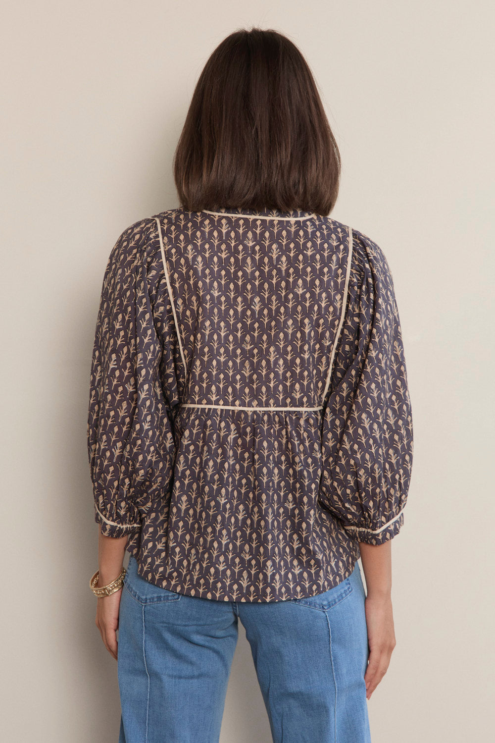 Cairo Blouse in Wildfern