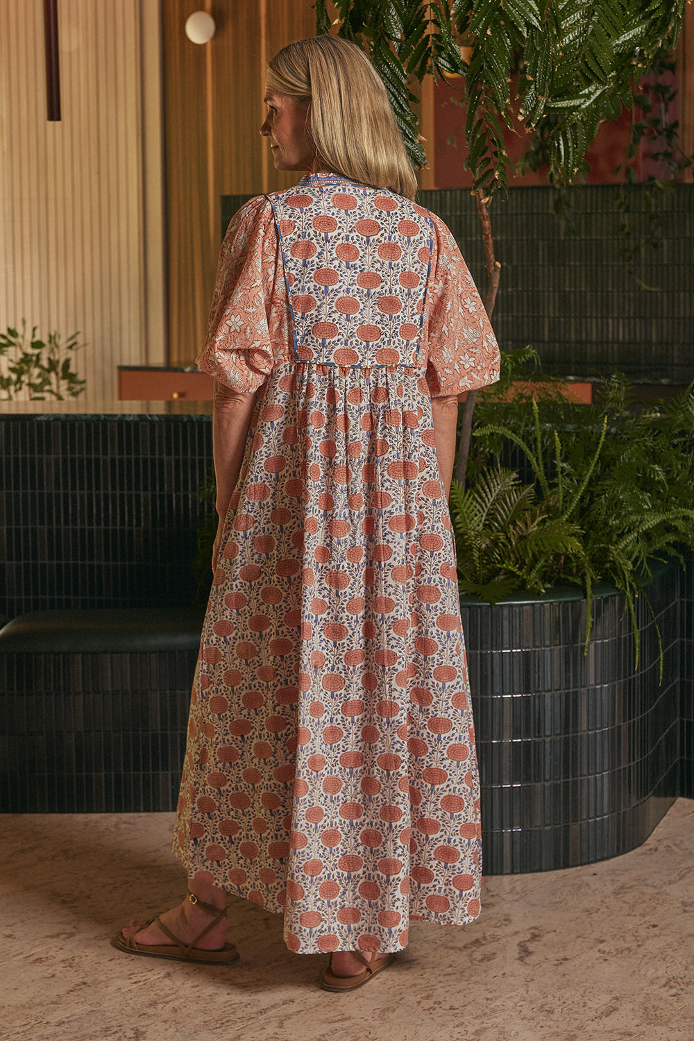 Cairo Boho Dress in Heritage