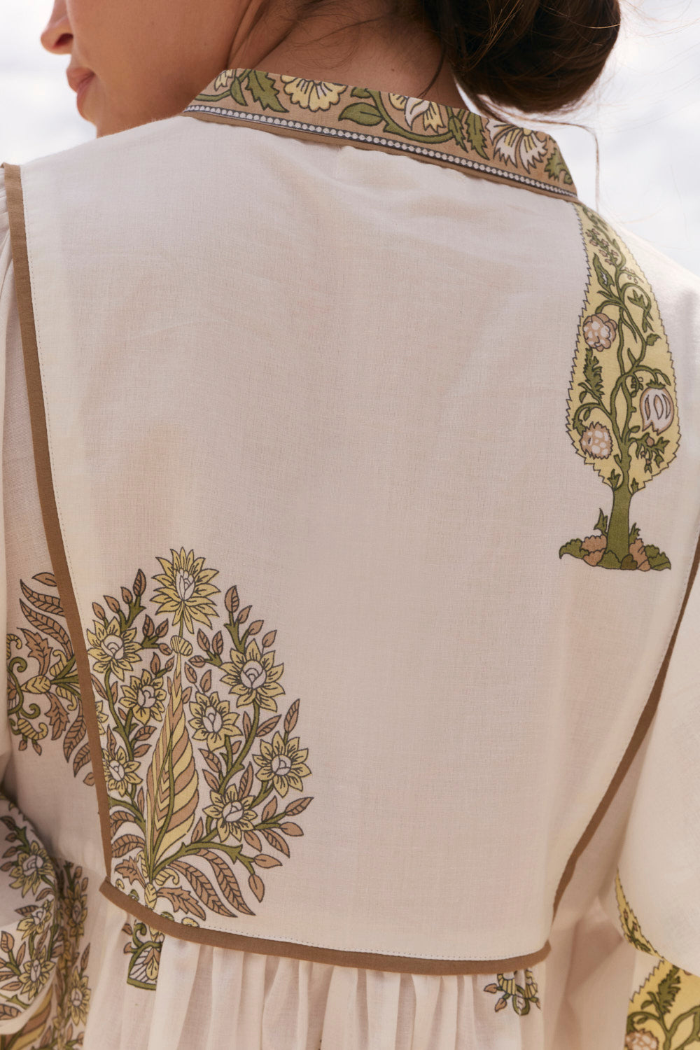 Cairo Boho Dress in Sagegrove