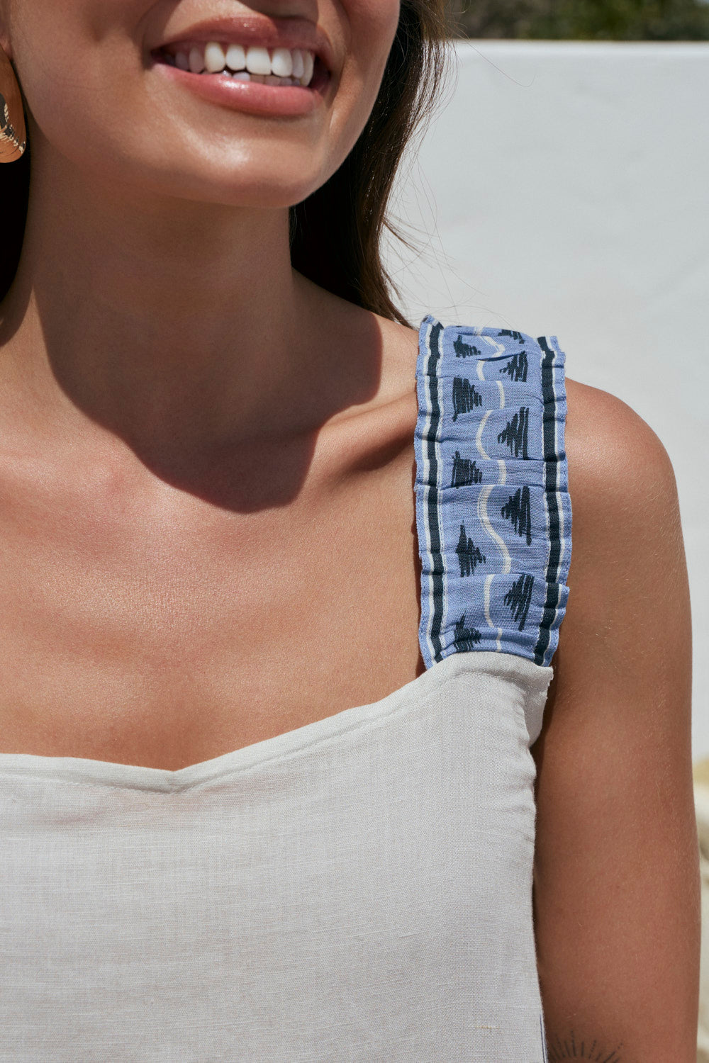 Claire Sun Dress in Bahama Breeze