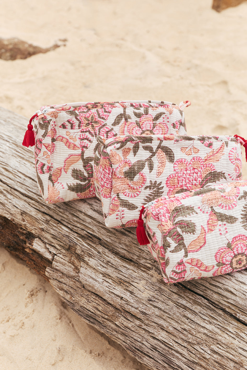 Cosmetic Pouch Bundle in Botanica Bloom