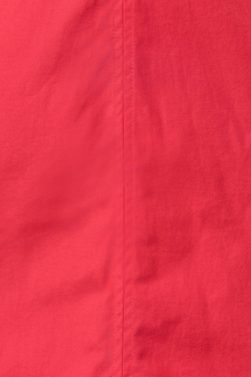 Bridget Pleated Dress in Red Poplin