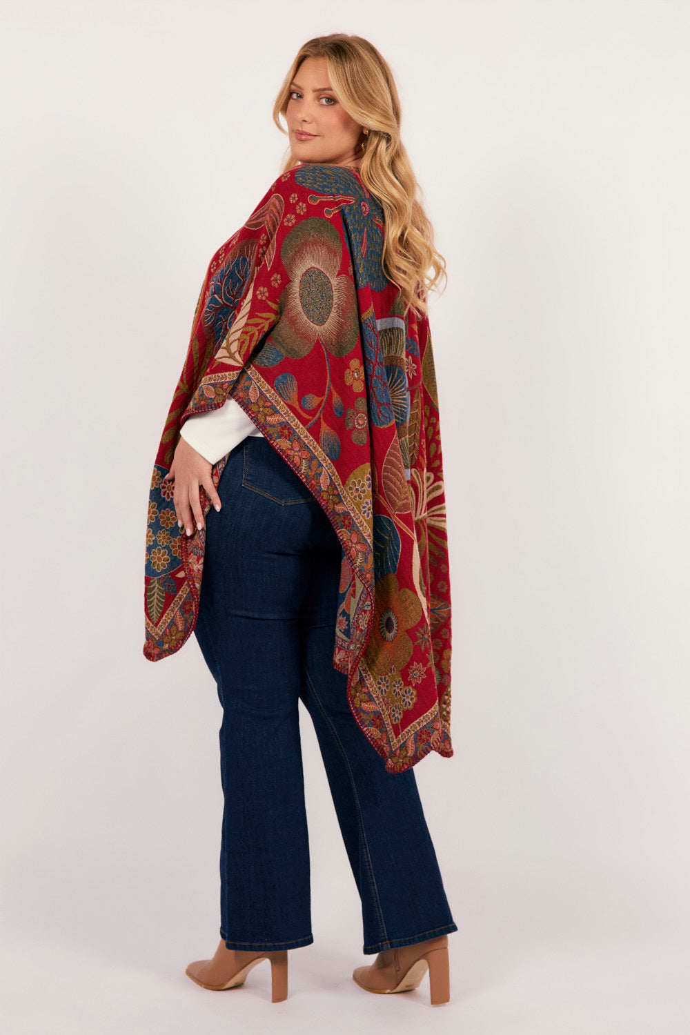 Ember Flora Merino Wrap