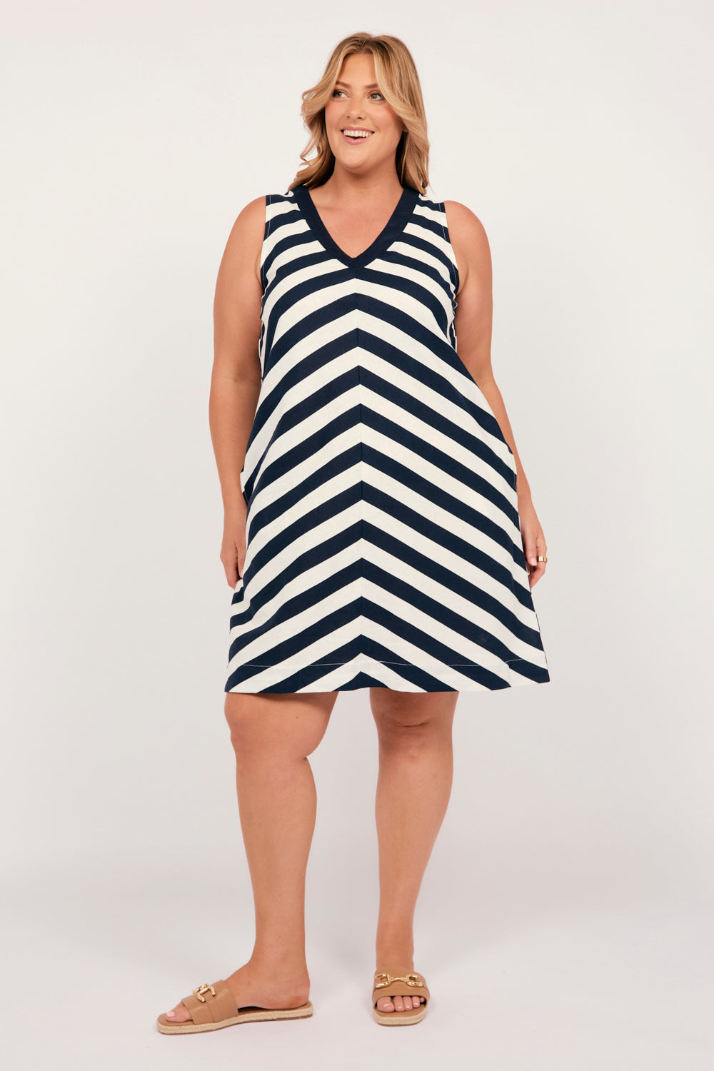 Ember Short Dress in Voyager, Short Dress - Adrift Clothing