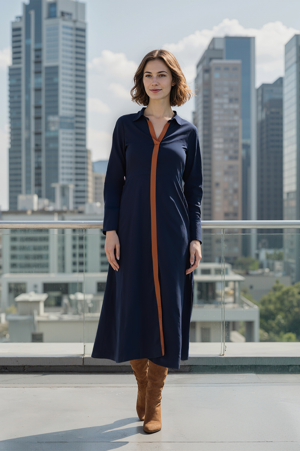 Grace Dress in Tribeca
