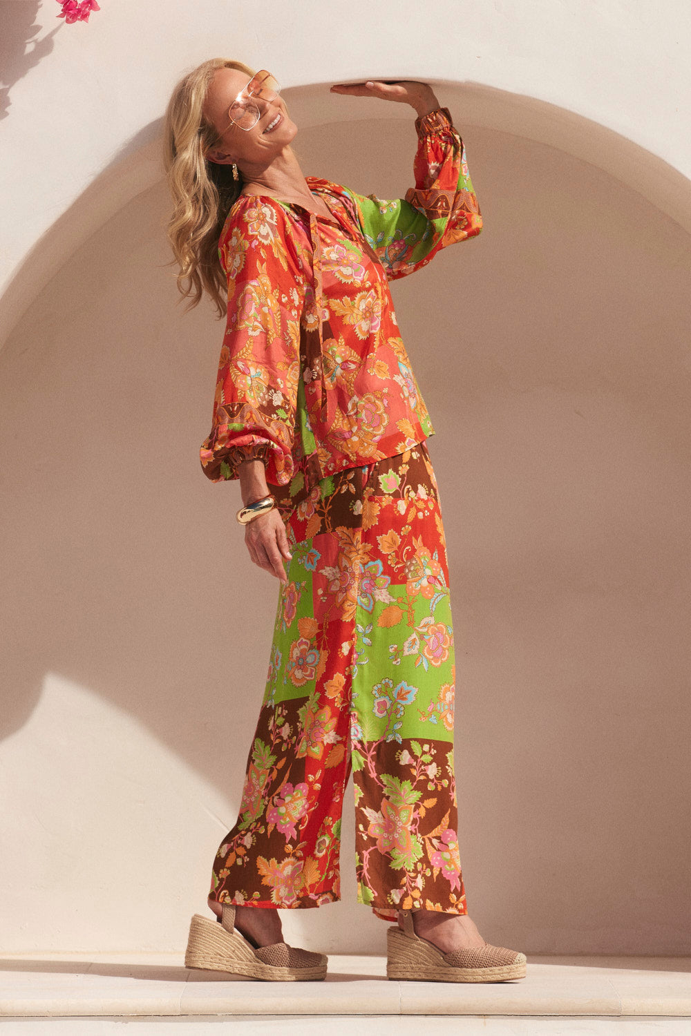 Elyse Blouse in Petra