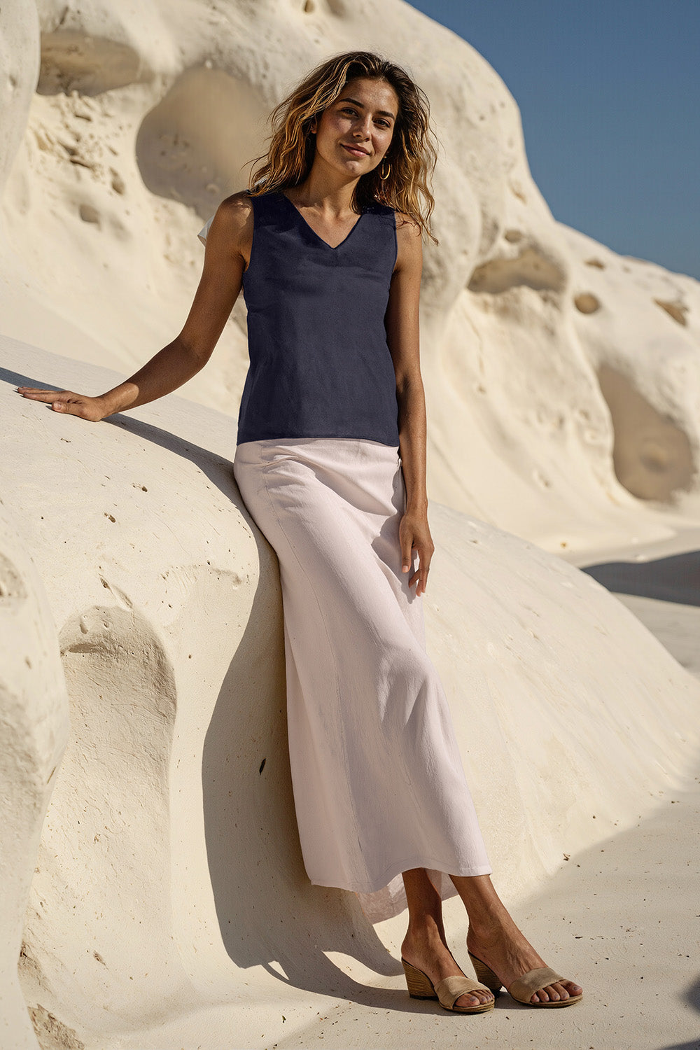 bias cut skirts and dresses Rib Bias Cut Skirt in New Navy - XS - Shop STATESIDE Skirts