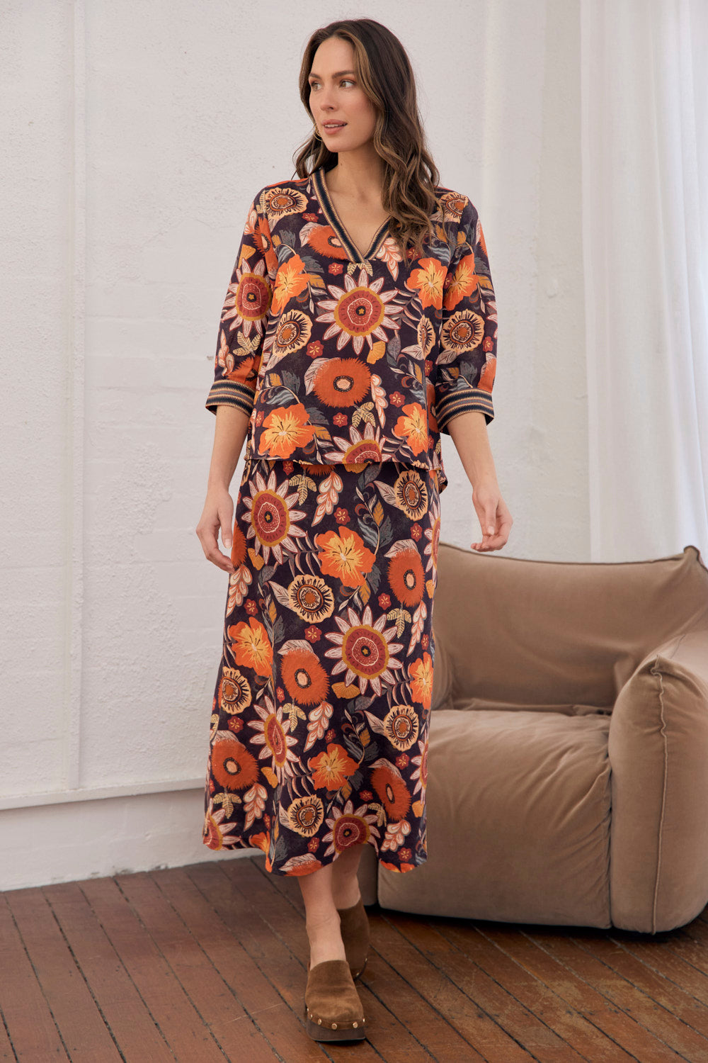 Kora Top in Abigail