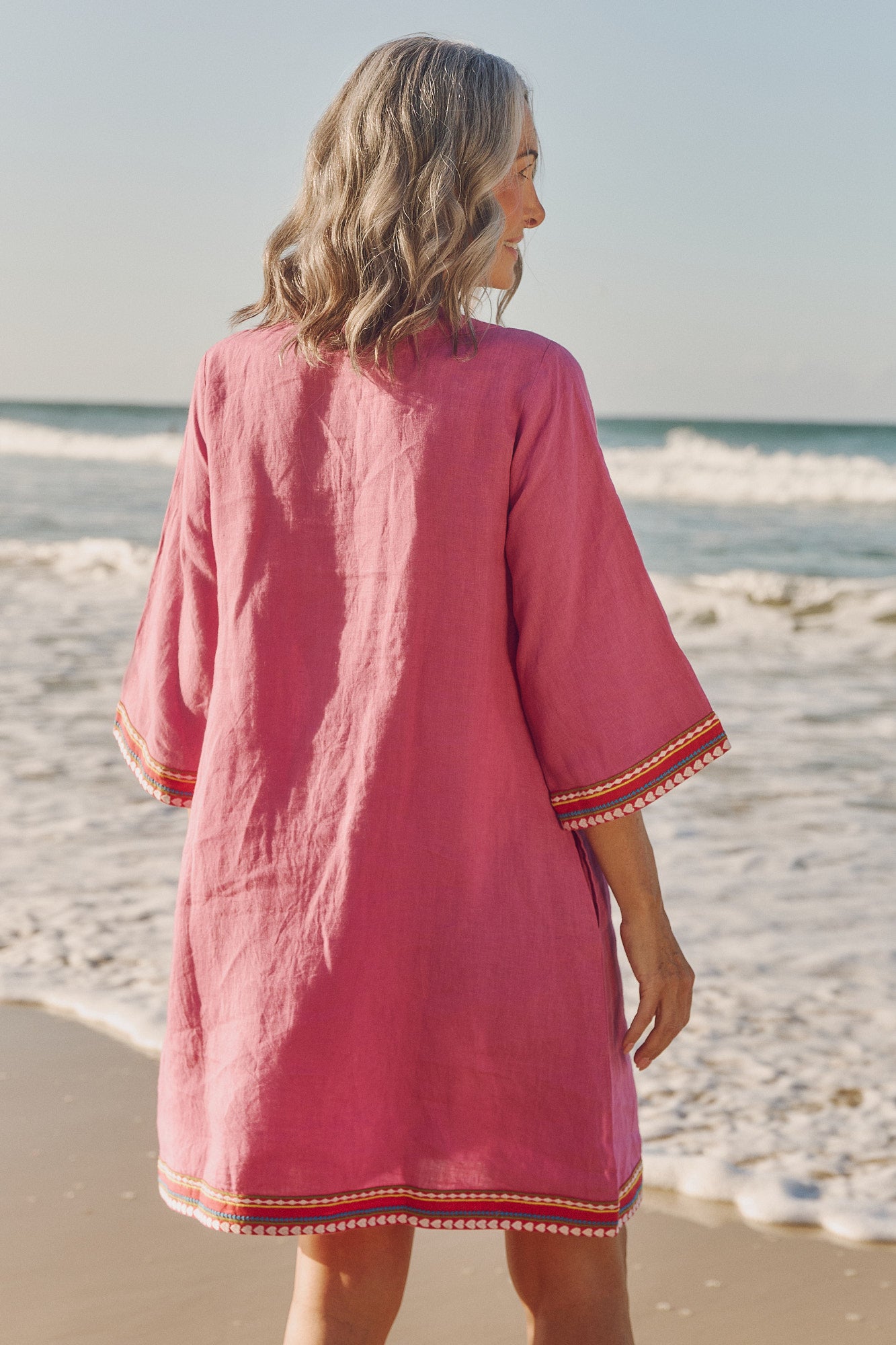 Sacha Shift Dress in Orchid