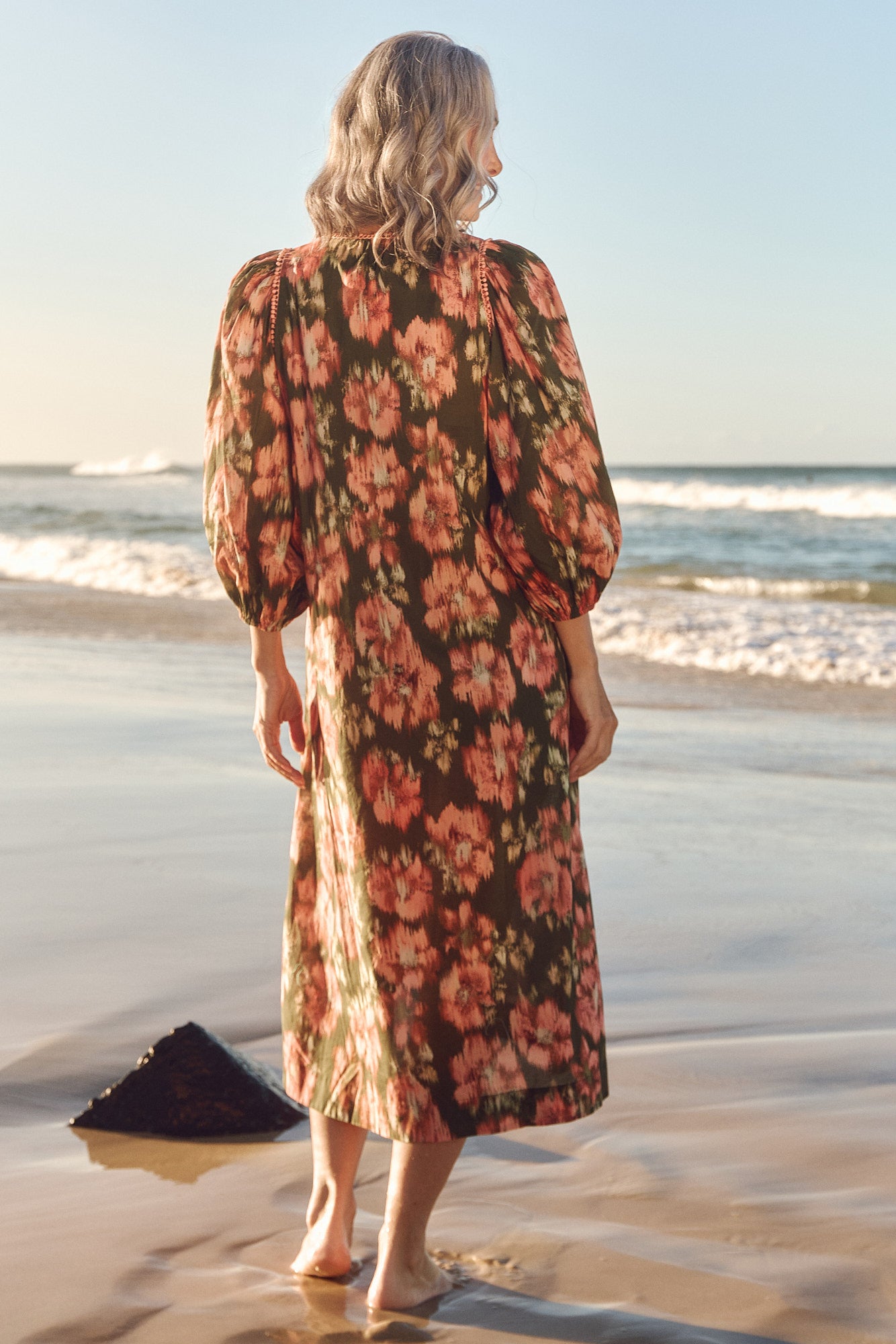 Mandy Tunic Dress in Vintage Bloom