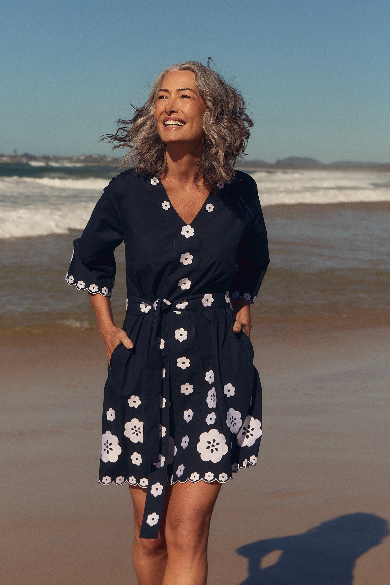 Sacha Shift Dress in Serenata