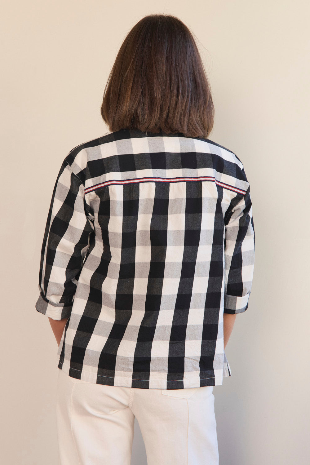 Amber Boxy Shirt in Gingham