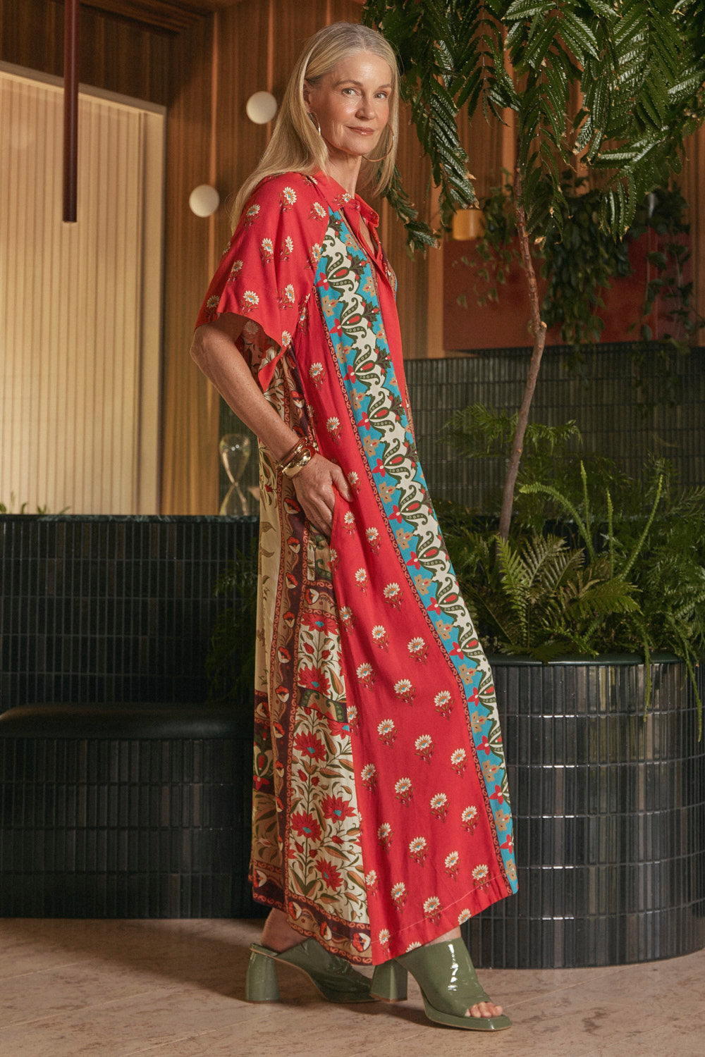 Matilda Shirt Dress in Palladio