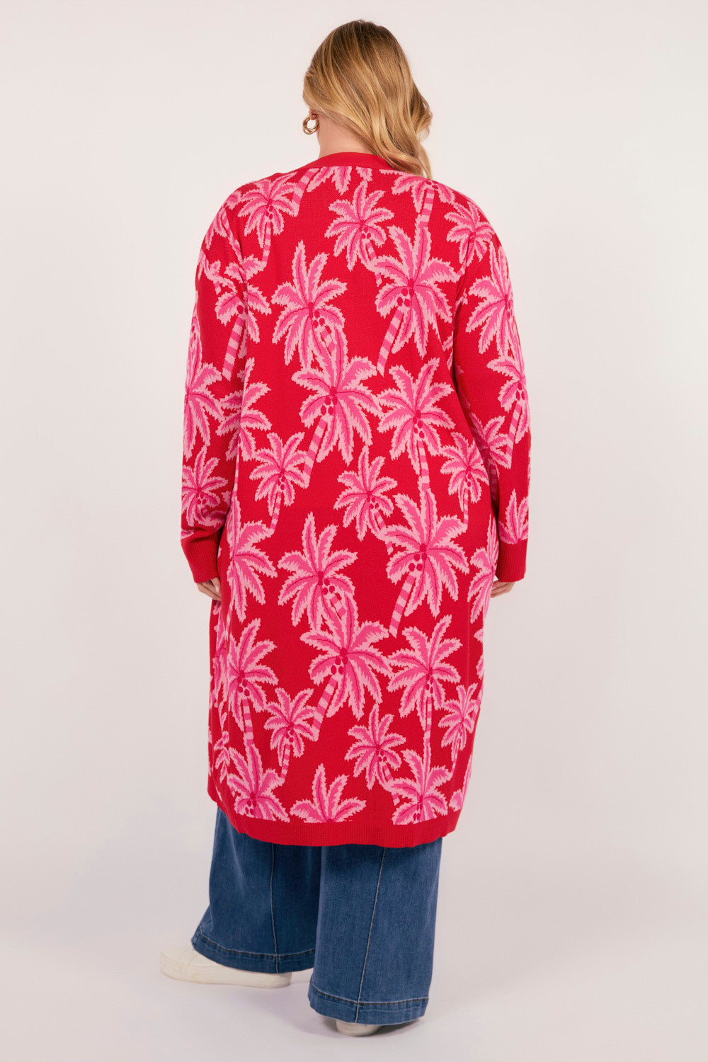 Miami Cardigan Dress in Pink