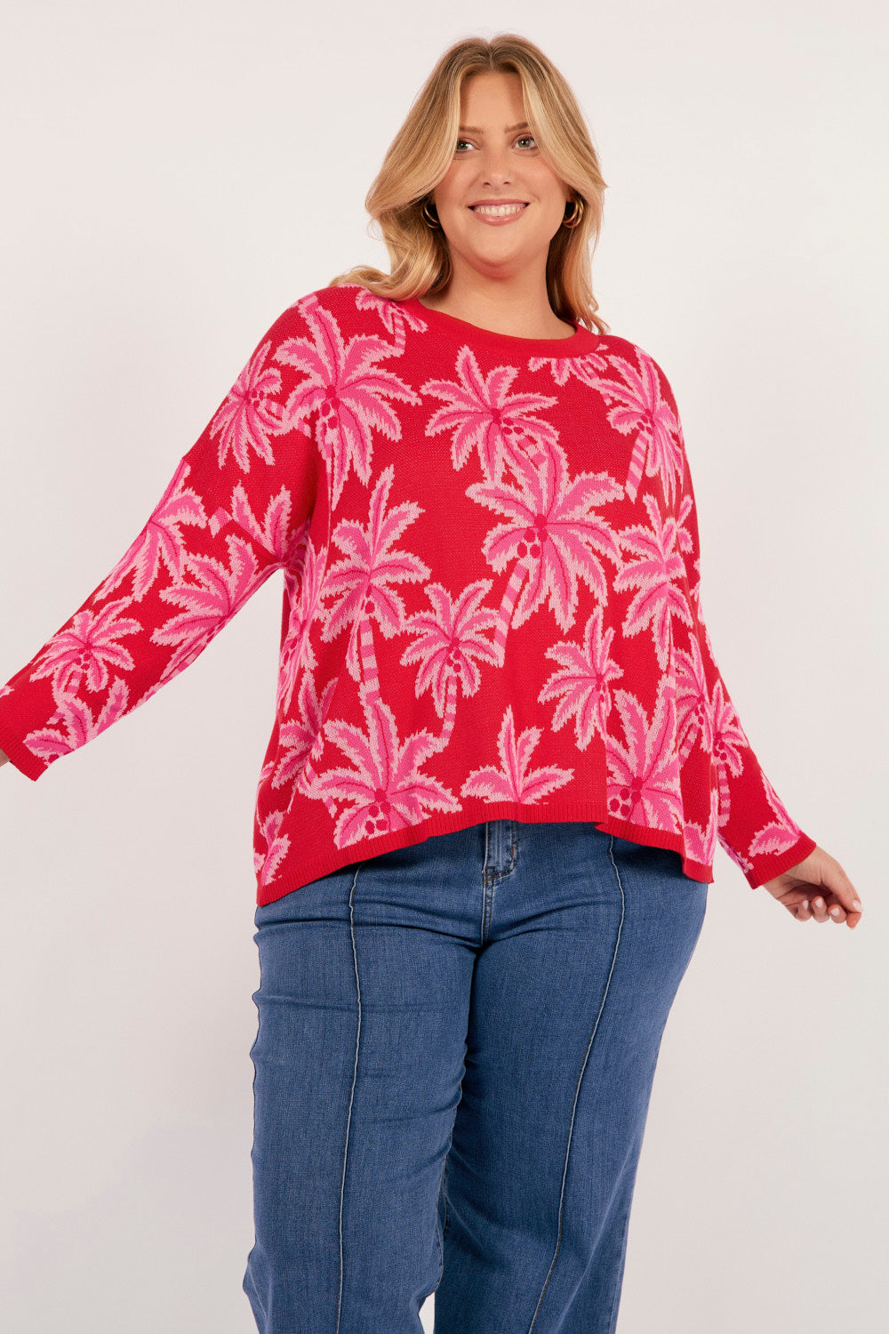 Miami One Size Jumper in Pink
