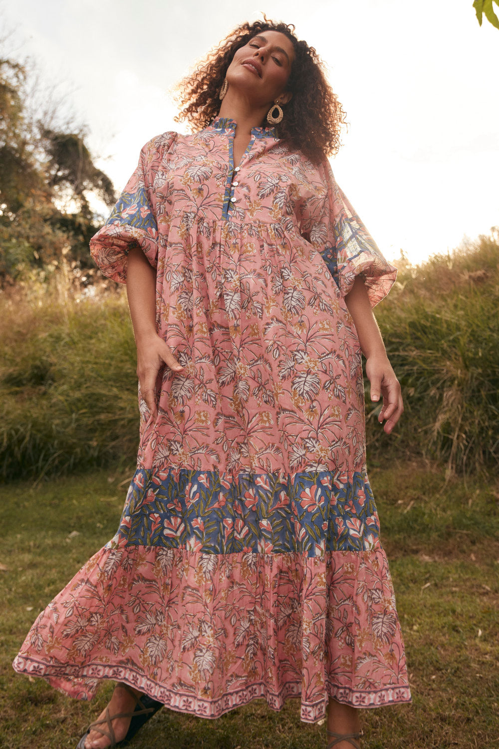Mirabelle Frill Dress in Elira