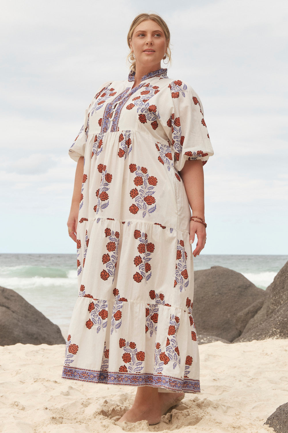 Mirabelle Frill Dress in Wildflower