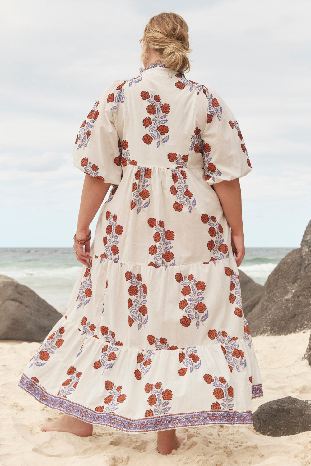 Mirabelle Frill Dress in Wildflower