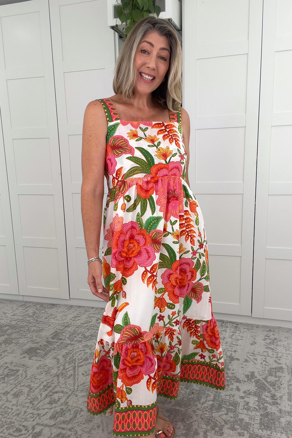 Solene Sundress in La Rambla