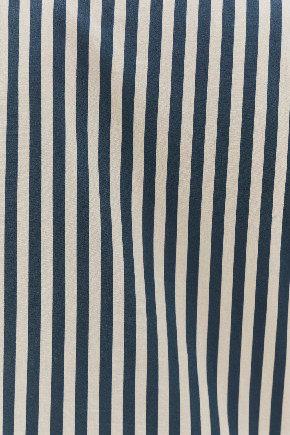 Winslow Button-Through Dress in Navy Stripe