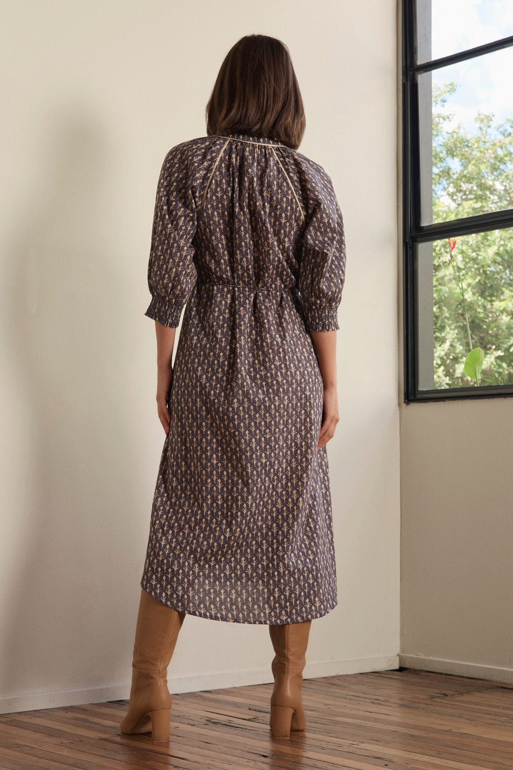 Robin Tunic Dress in Wildfern