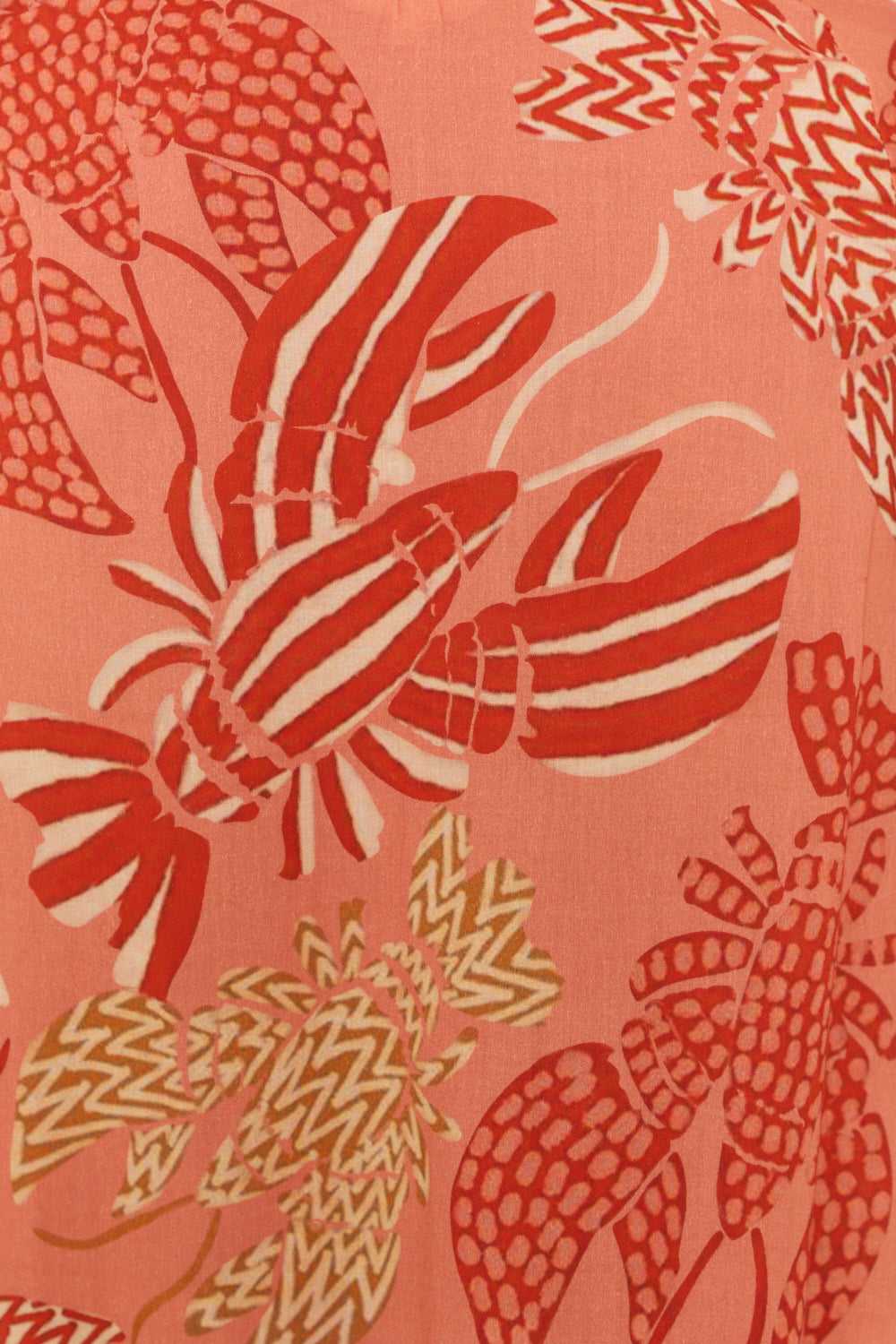 Layla Tiered Dress in Rock Lobster