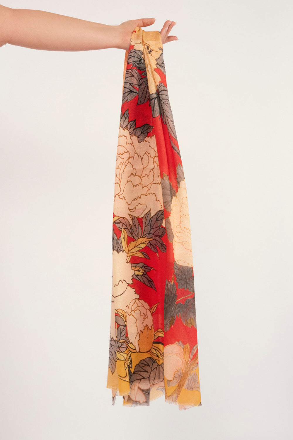 Ruby Botanica Scarf