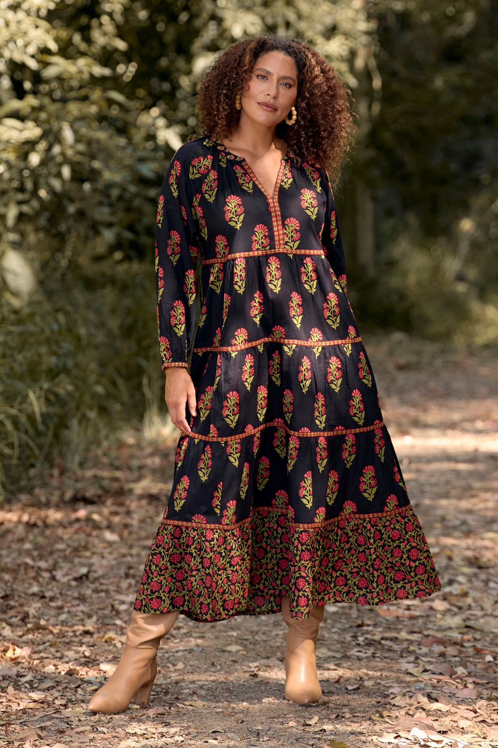 Savannah Maxi Dress in Kashmir