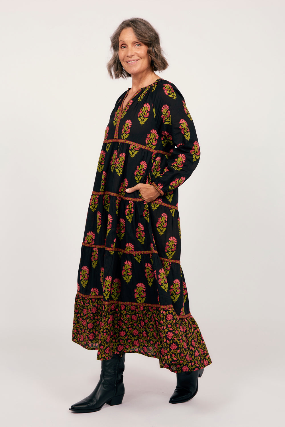 Savannah Maxi Dress in Kashmir