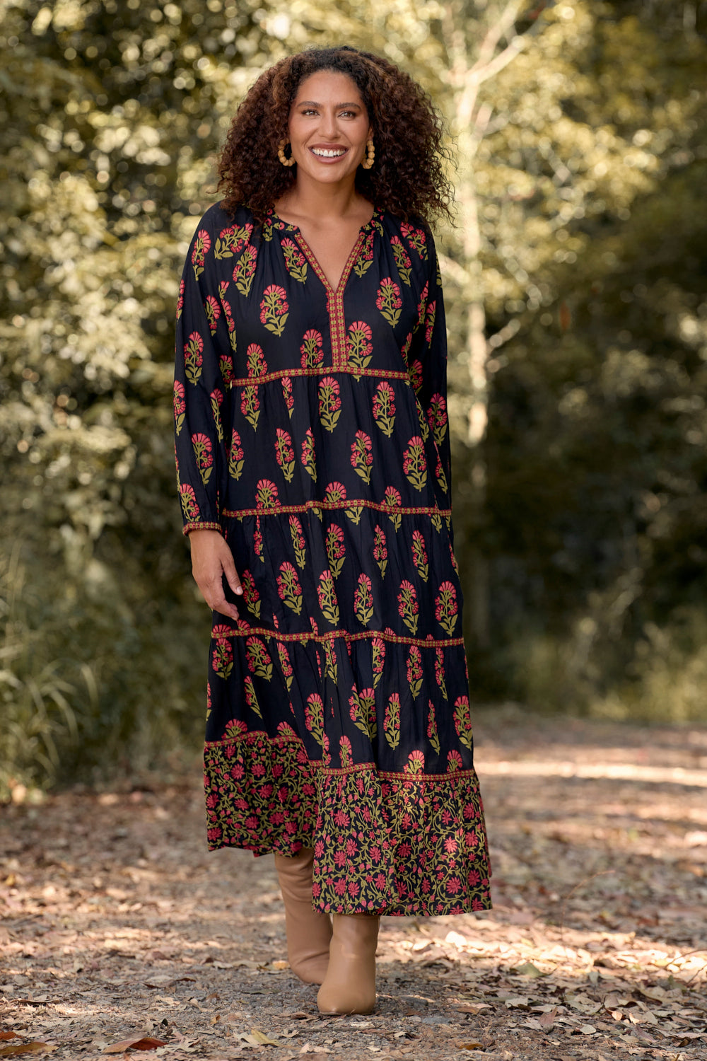 Savannah Maxi Dress in Kashmir