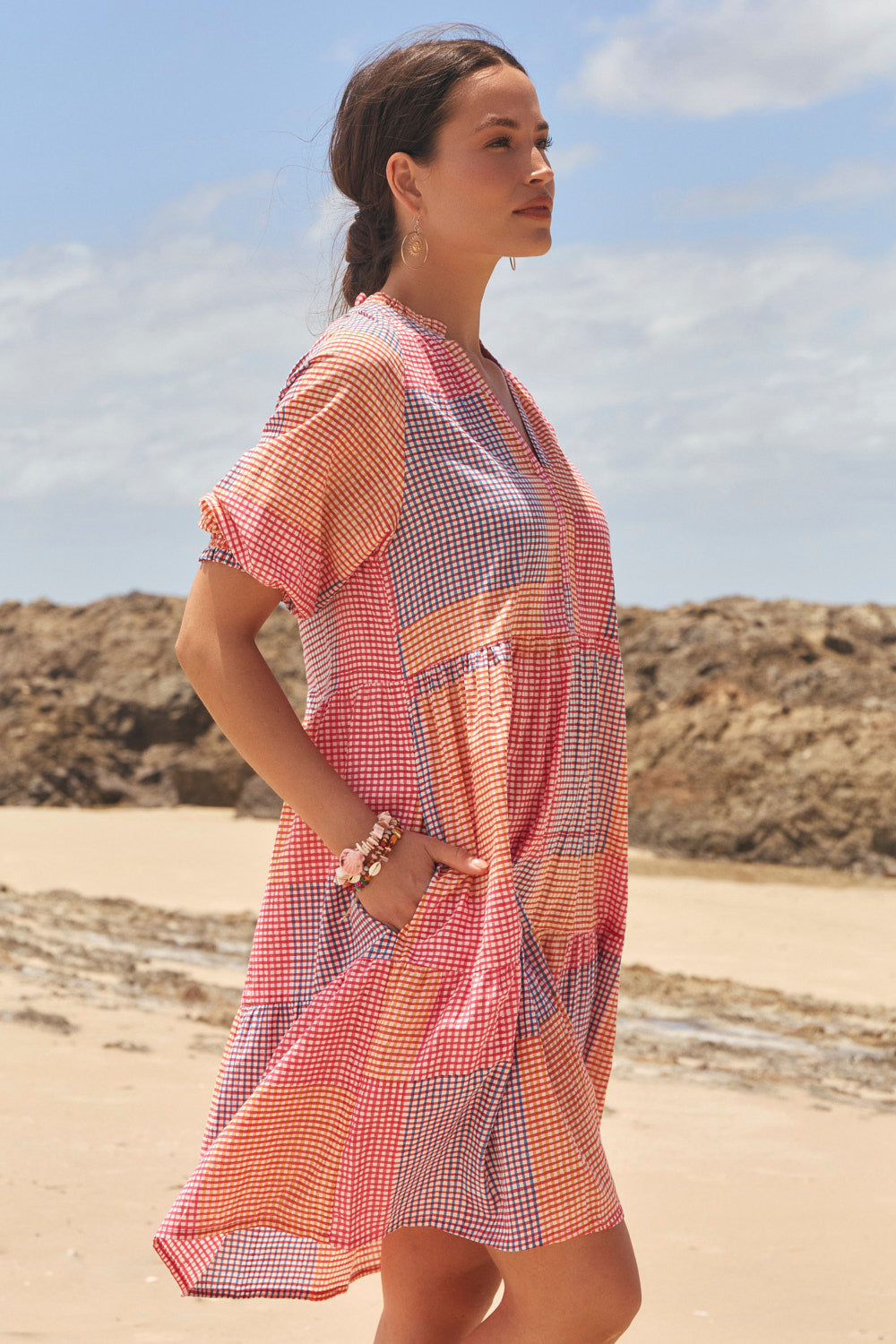 Scout Bell Sleeve Dress in Bliss