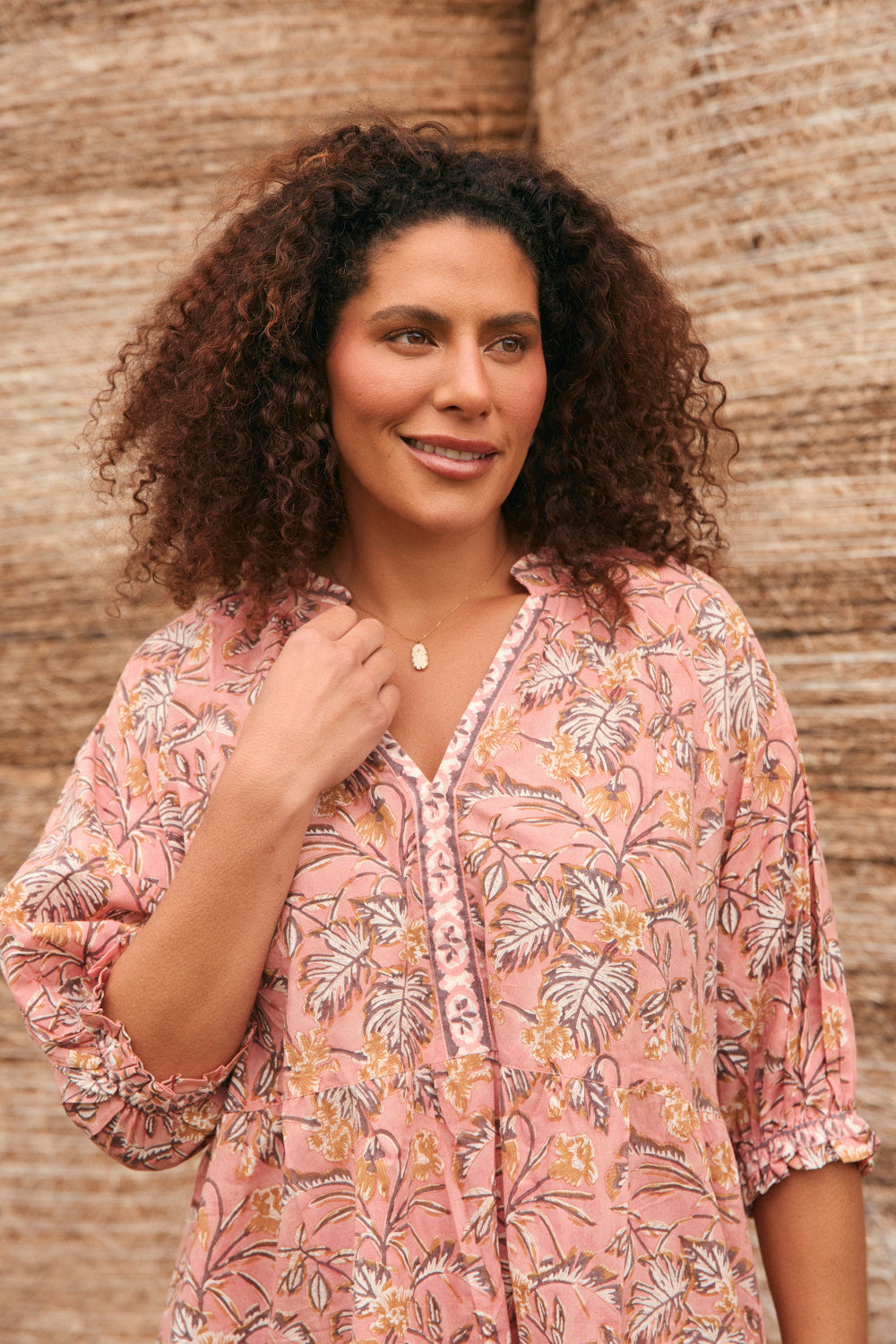 Scout Billow Sleeve Dress in Elira