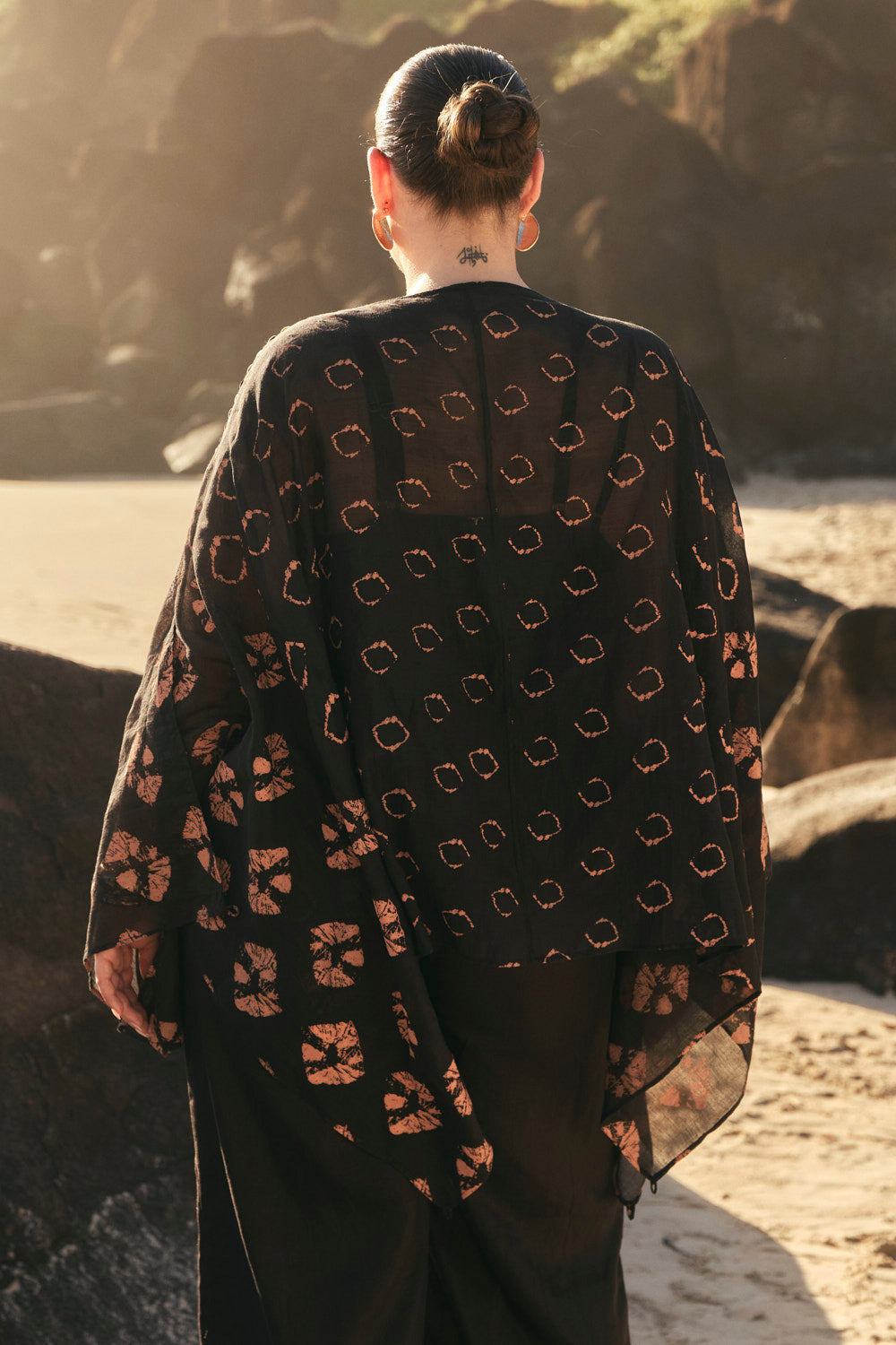 Stormflower Scarf Top