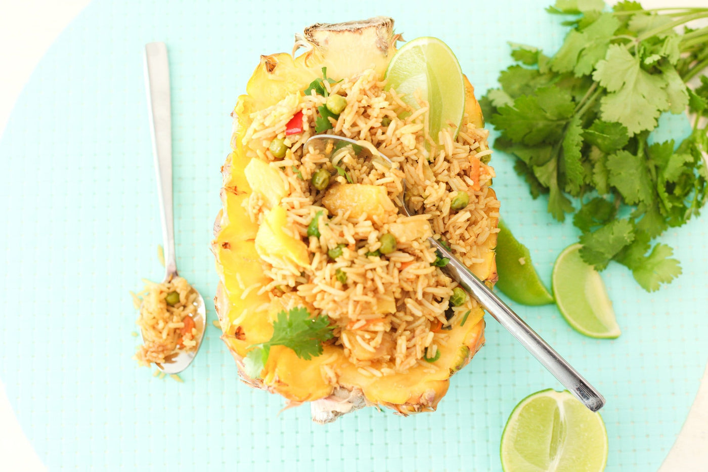 Adrift Kitchen: Vegetarian Pineapple Fried Rice