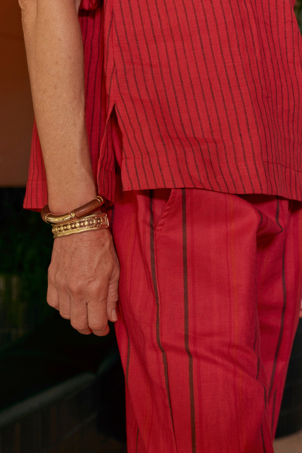 Breezy Relaxed Pant in Very Berry