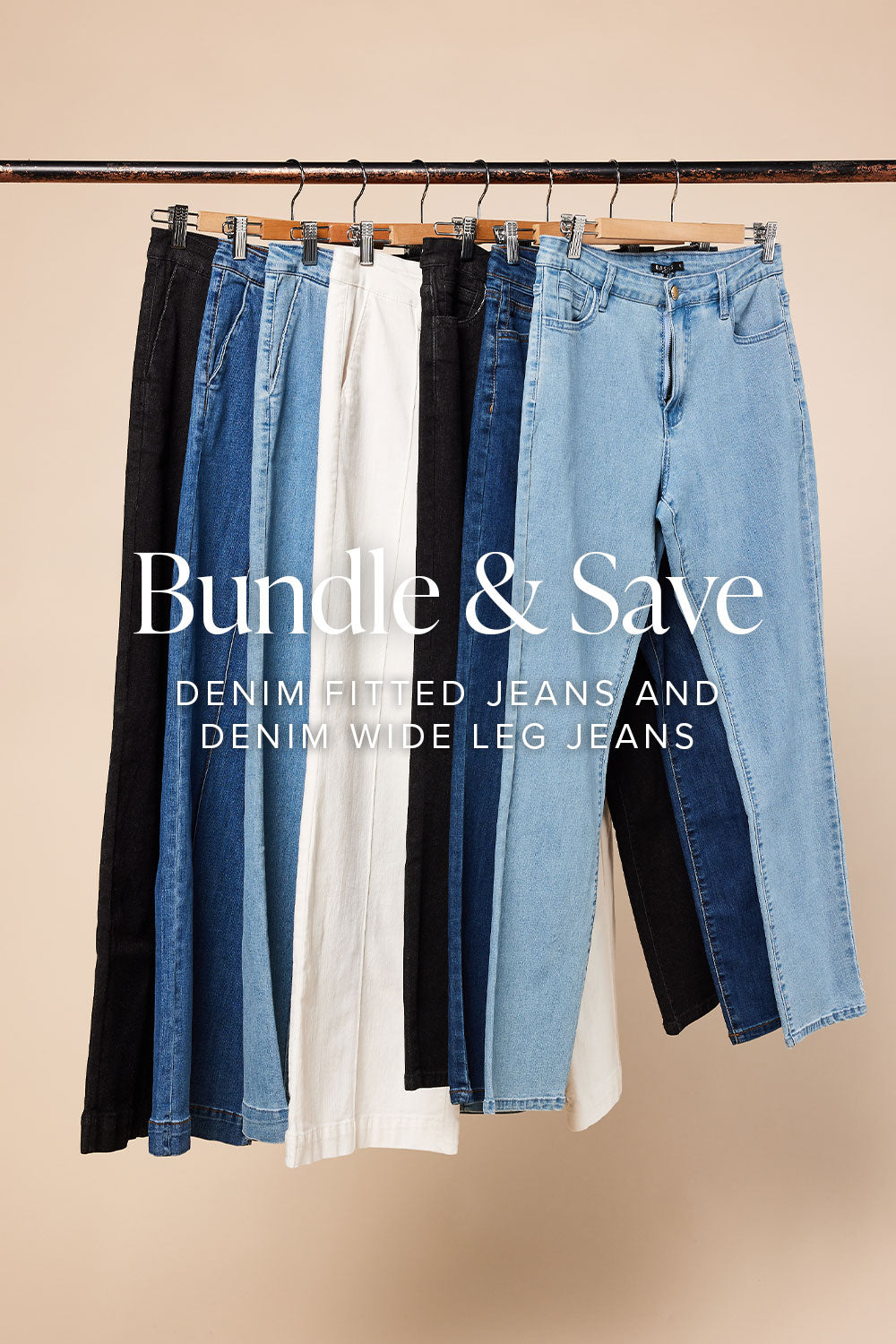 The Wide Leg & Fitted Jean Bundle