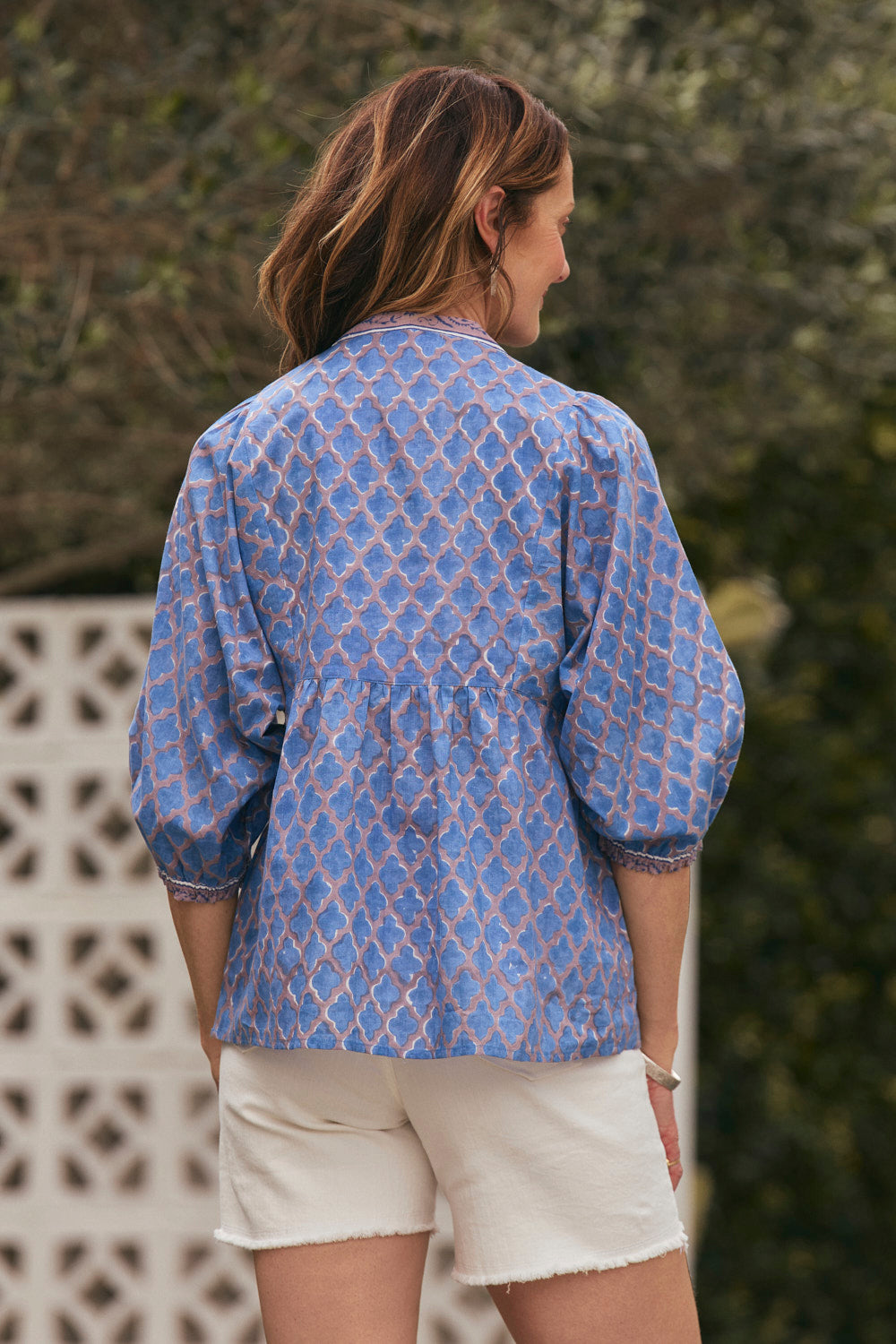 Cairo Boho Blouse in Elowen