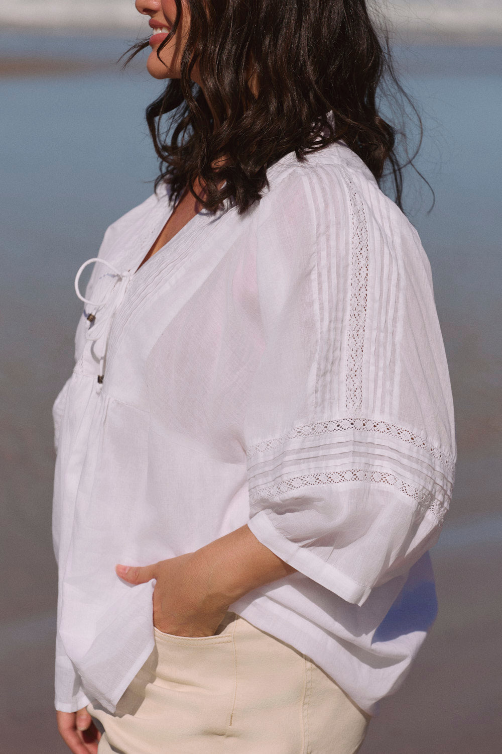 Cairo Boho Blouse in Lyric