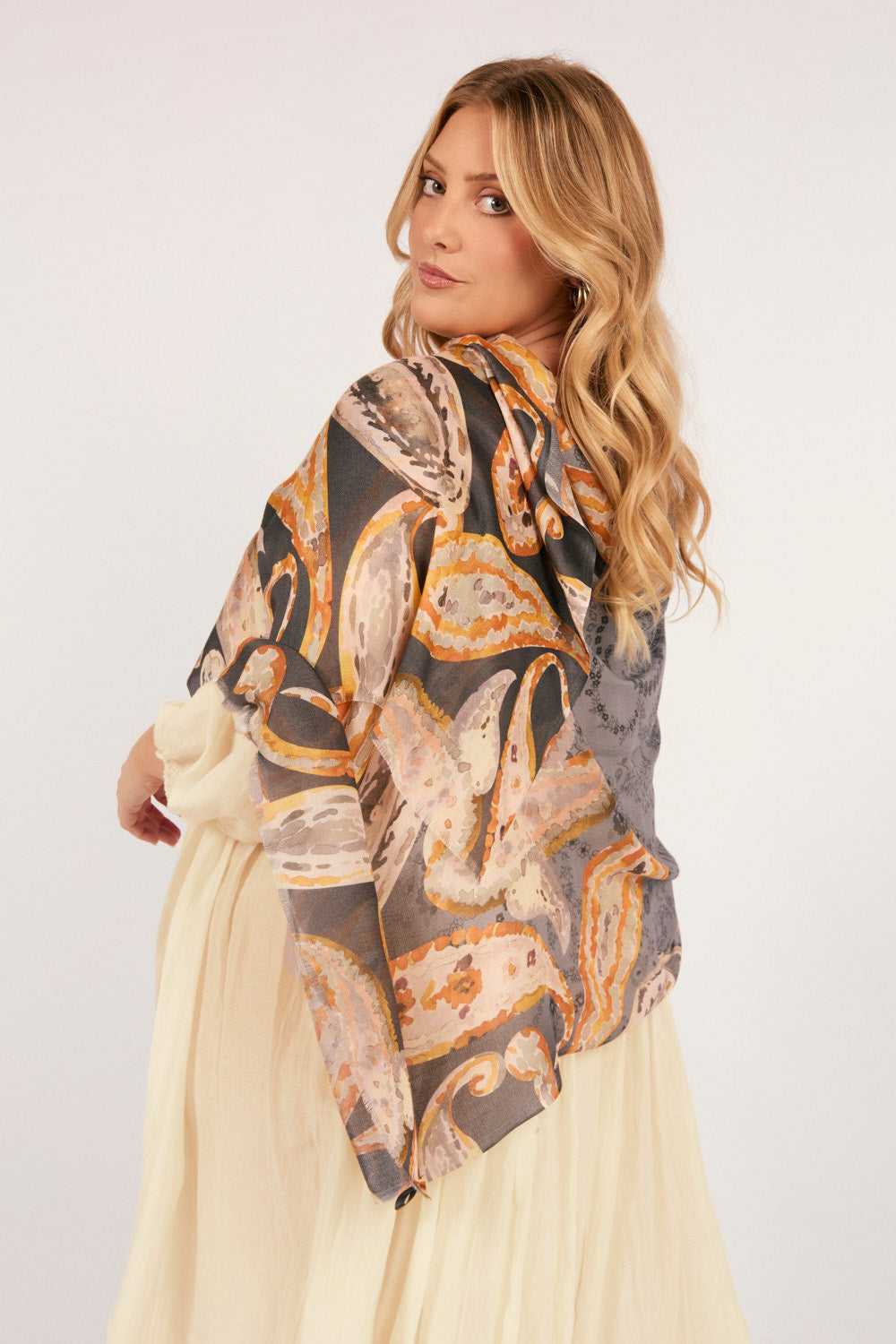 Celestial Paisley Scarf