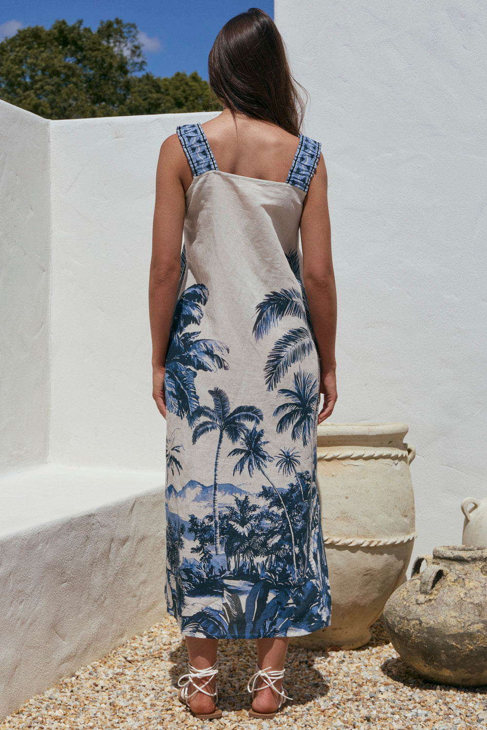 Claire Sun Dress in Bahama Breeze