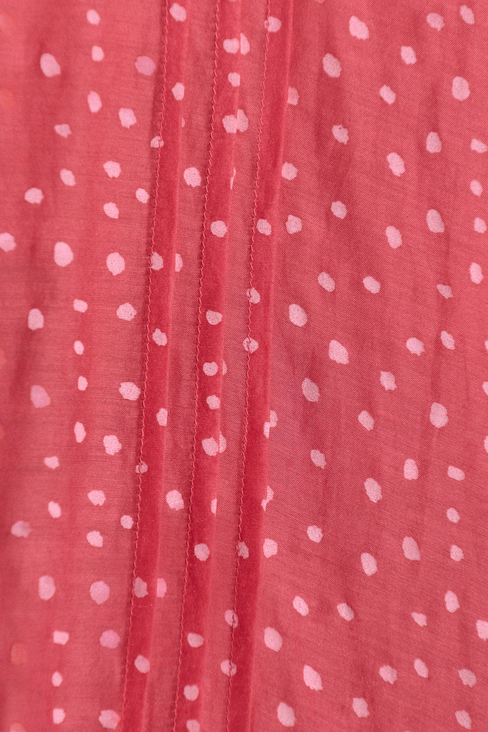 Coco Reversible Cotton Silk Blouse in Dottie