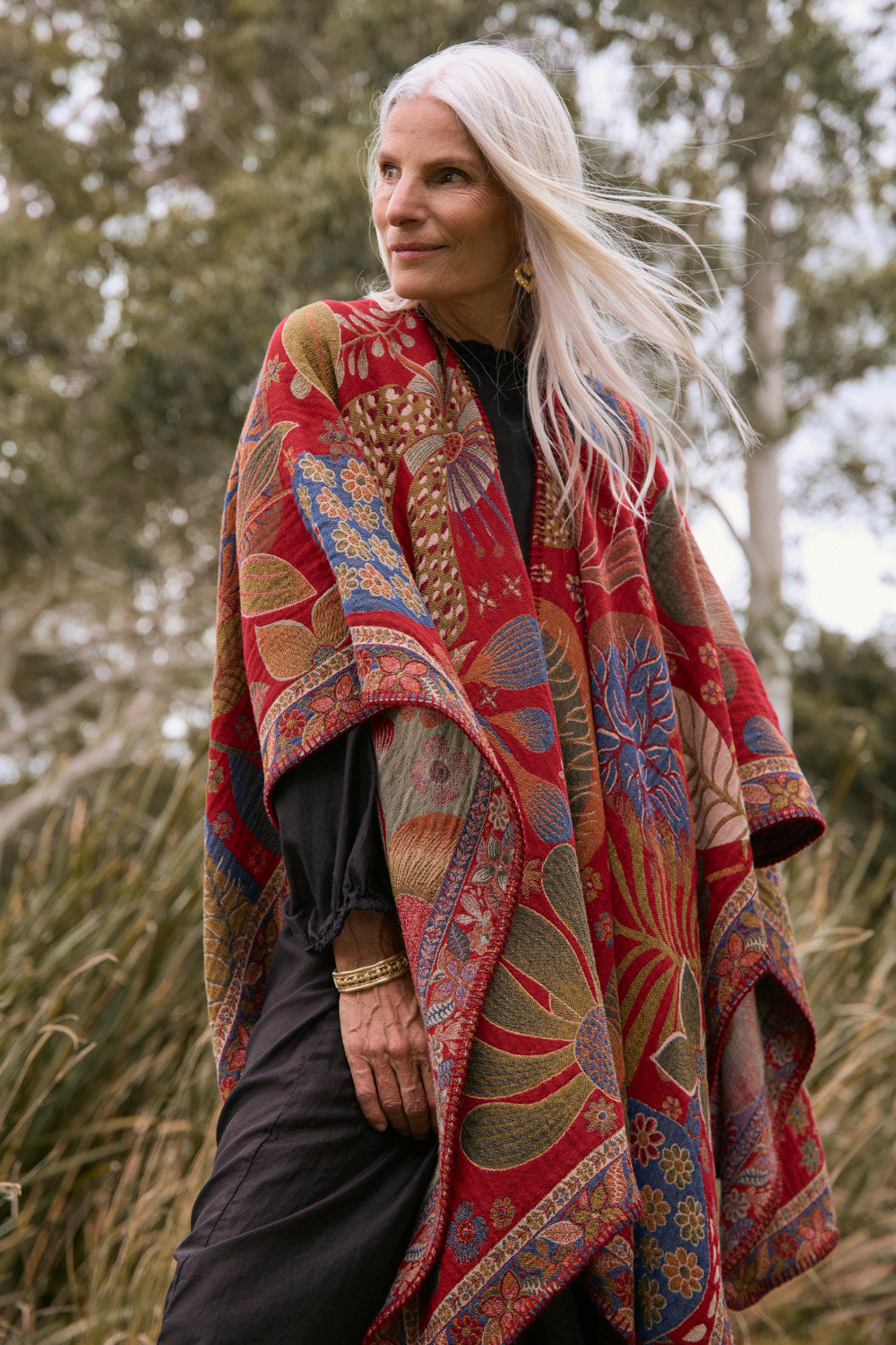 Ember Flora Merino Wrap