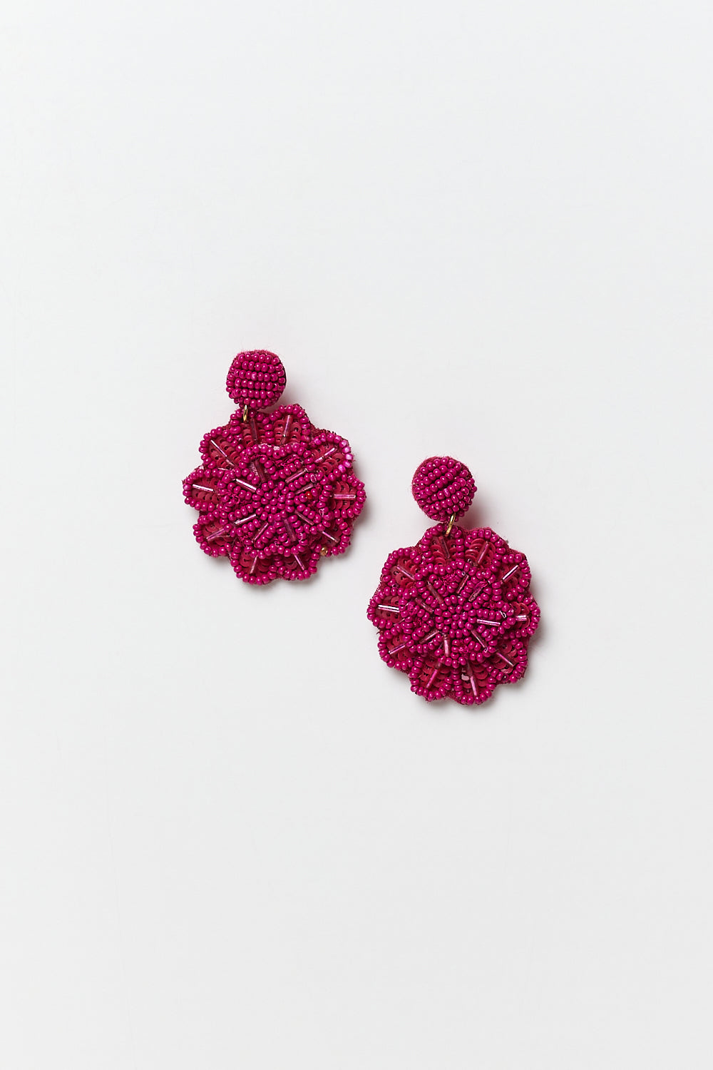 Kiera Earrings in Pink