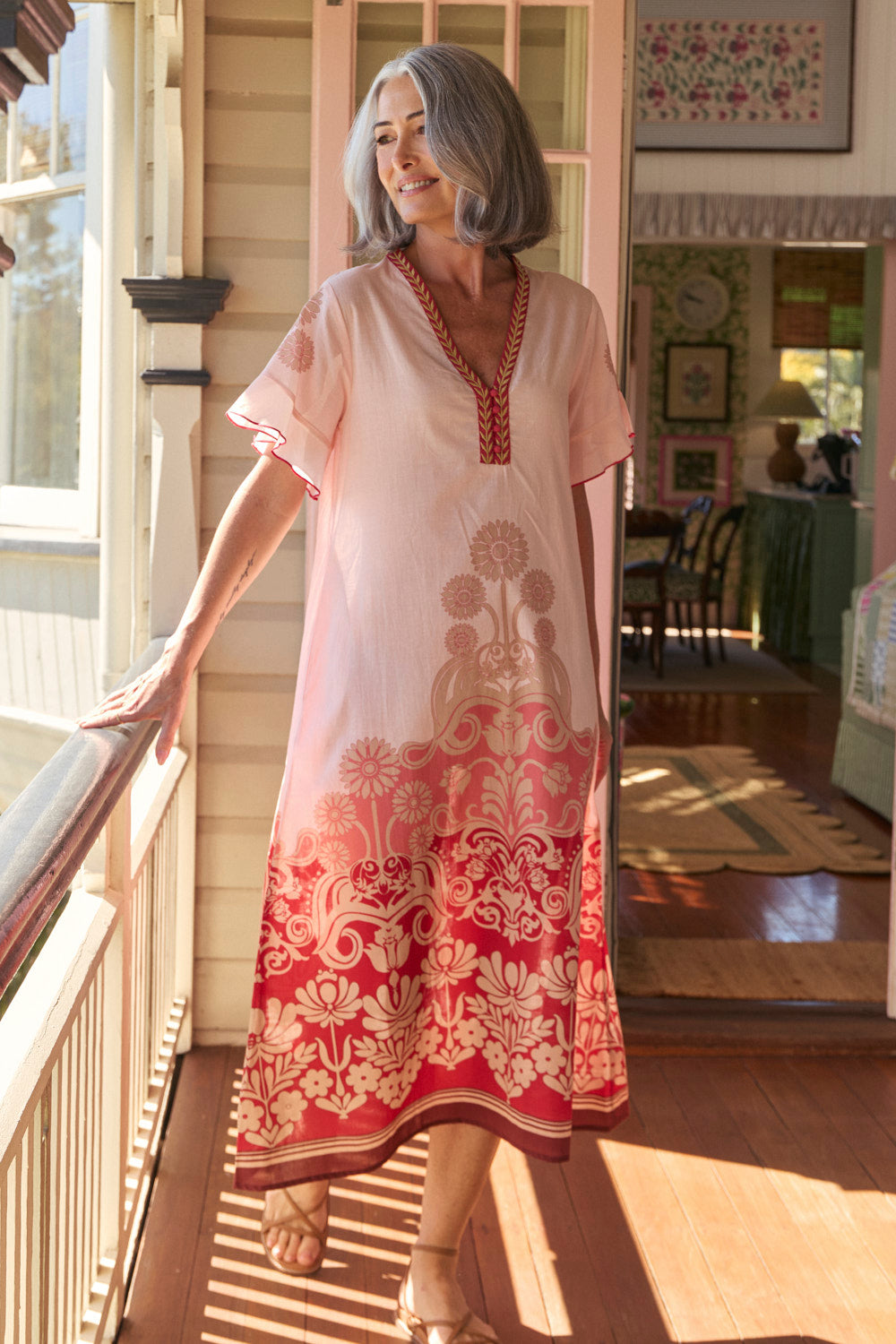 Tia Swing Dress in First Love