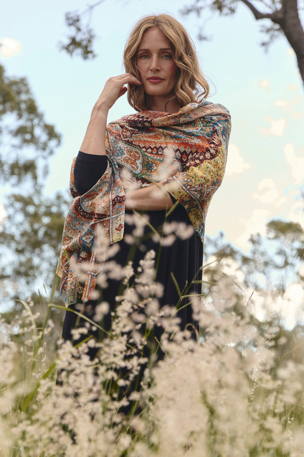 Ornate Mandala Scarf